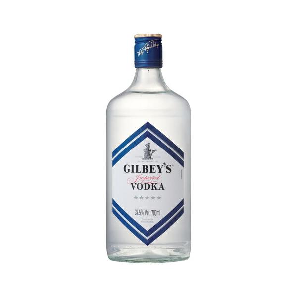 伝統製法のウォッカ【12本まで1梱包で発送】キリン ギルビー ウォッカ 37.5度 700ml