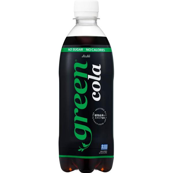 【送料無料】green cola (グリーン コーラ) 500ml 24本 [ 炭酸 ][ コーラ ][ アサヒ飲料 ] ※沖縄お届けのみ別途送料がかかります