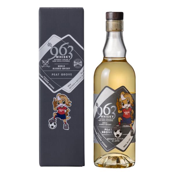 【8/3発売予定】963 PEAT GROVE いわきFCラベル 700ml カートン入 ウイスキー 御年賀 母の日 父の日 お中元 敬老の日 御歳暮 プレゼント ギフト