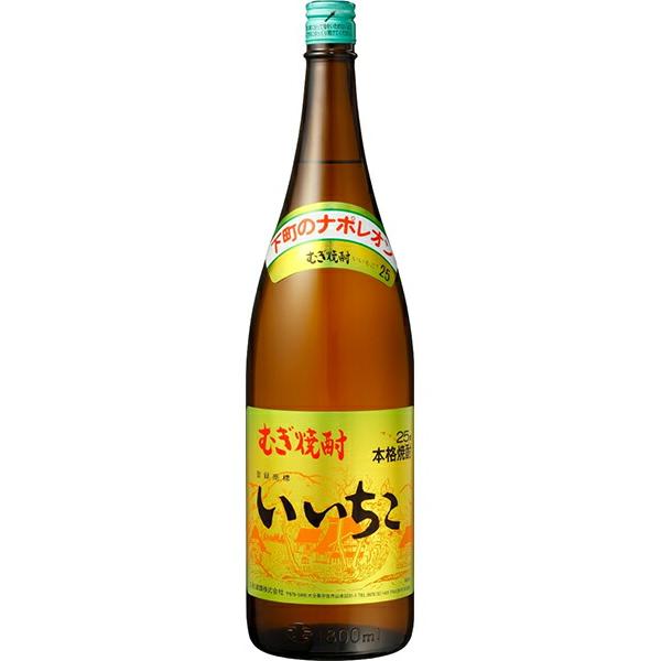 1294 いいちこ 麦 25度1.8Lパック 1ケ一ス( 6本入 6本まで1梱包で発送】いいちこ 25度 1800ml 1.8L 麦焼酎 : 開成屋