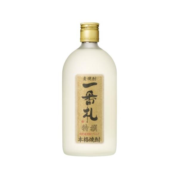 麦焼酎 一番札 特撰　720ml 12本セット ケース販売)アサヒ 麦焼酎 一番札 特撰 25度 720ml 12本 : 開成