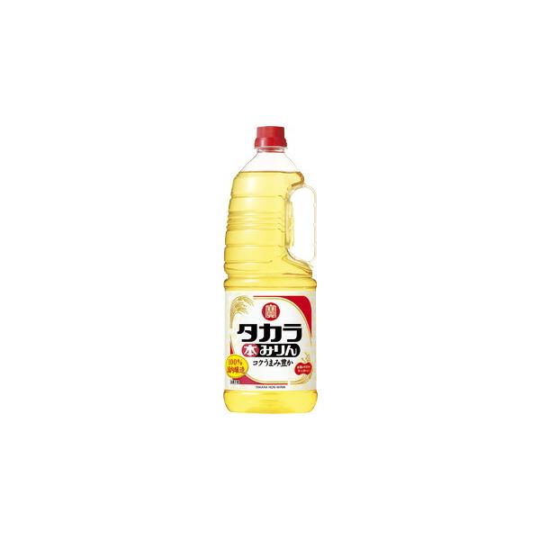 100％国内醸造の本みりん 【6本まで1梱包で発送】宝 取手付 本みりん 1.8L PET 1800ml ペットボトル