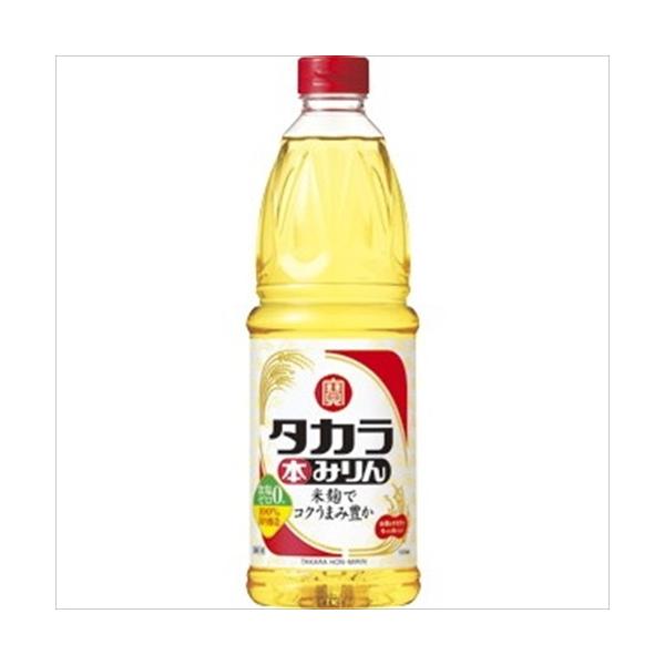 (ケース販売)(送料無料(九州・沖縄除く)) 宝 本みりん PET 1L 1000ml 12本