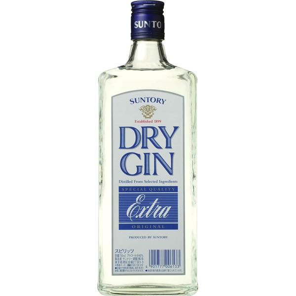 サントリーの造るジン【12本まで1梱包で発送】サントリー ドライジン EX 40度 720ml