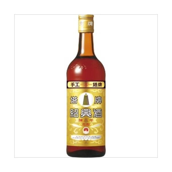 (ケース販売)(送料無料(九州・沖縄除く)) 宝 特撰陳年紹興酒 塔牌 花彫 陳八年 600ml 12本