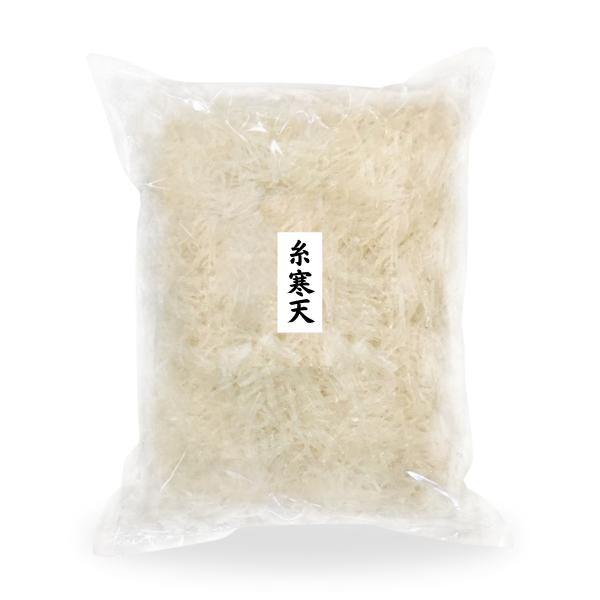 名　称　　糸寒天原材料名　オゴノリ内容量　　500ｇ賞味期限　364日原産国名　中国加工者　　うわべ食品工業株式会社　　　　　三重県伊勢市東大淀町124