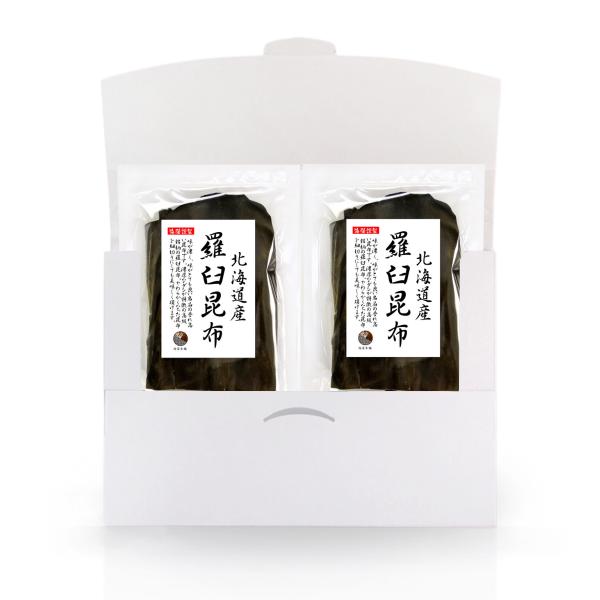 こんぶ 昆布 羅臼昆布 北海道産※ご決済方法：「代金引換」「後払い」はご利用になれません。北海道産 羅臼昆布　200ｇ（100g×2袋）味が濃く、香りがとても良く名品の誉れ高い品。だし汁が濁る欠点もあるも人気が高く、高級銘柄です。やわらかく...