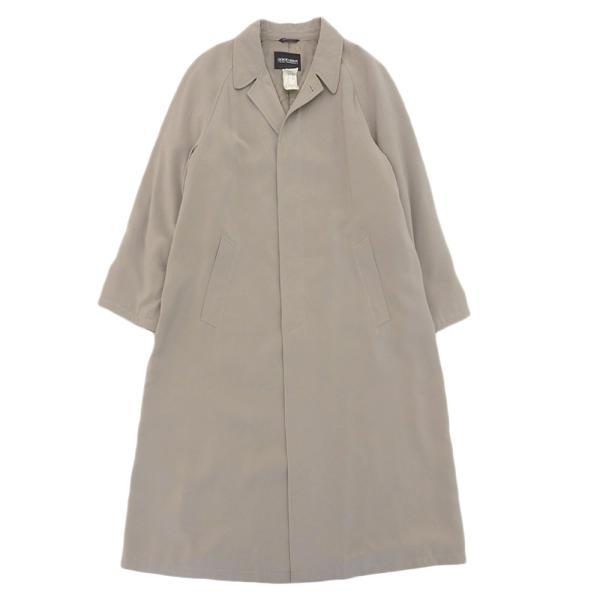 90s GIORGIO ARMANI ステンカラーコート バルマカーン 比翼 Burberrys