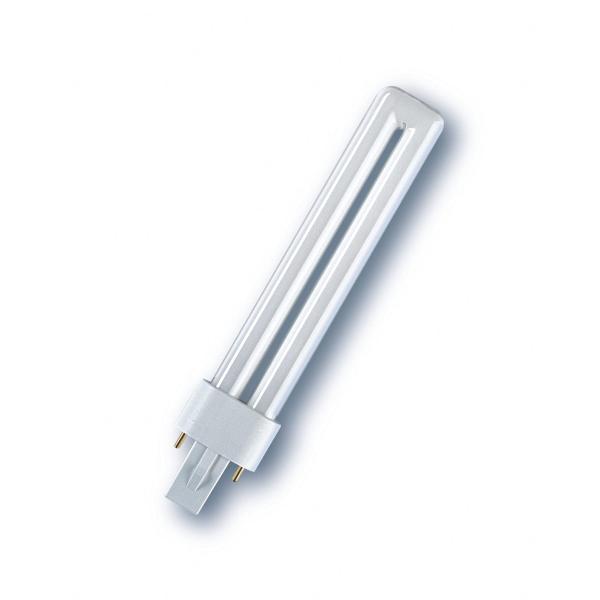 OSRAM コンパクト形蛍光ランプ(蛍光灯) DULUX S 11W 電球色 G23口金 DULUXS11W827
