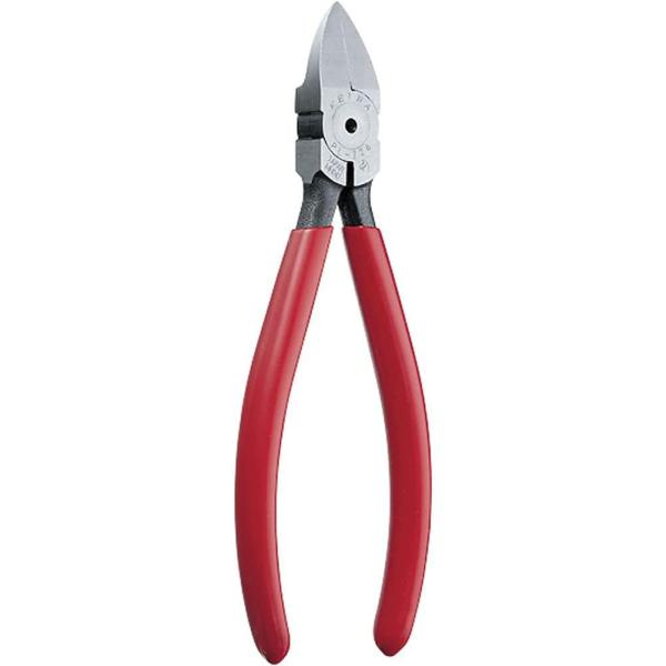 ケイバ プラスチック用ニッパー 刃先形状フラット 150mm PL-726