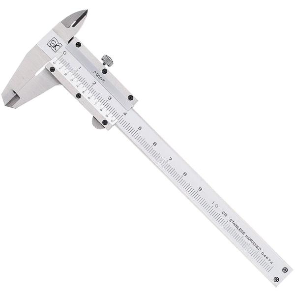 新潟精機 SK 標準ポケットノギス 100mm SK-M100 デプスバー有