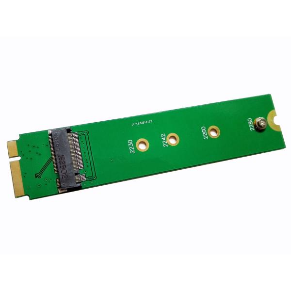SATA M.2 NGFF 2230 2242 2260 2280 SSD → APPLE 2012年 機種 Macbook air A1466 A1