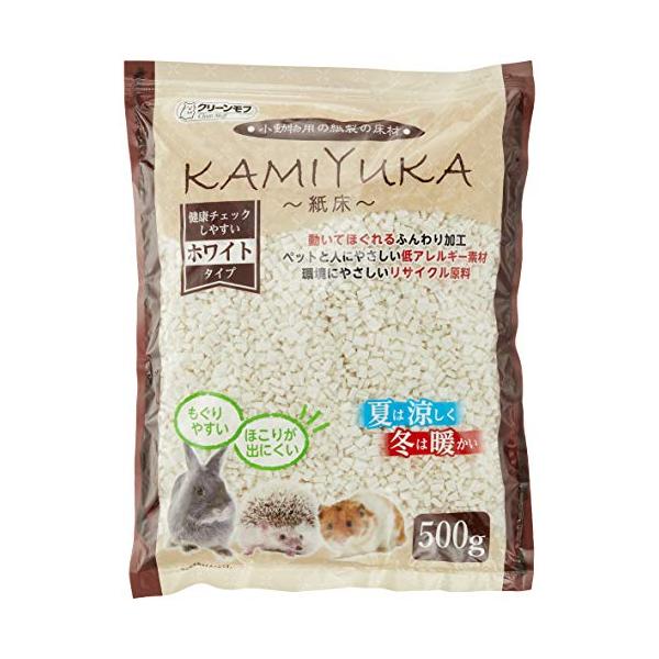 クリーンモフ 小動物用床材KAMIYUKA~紙床~ - - ホワイト