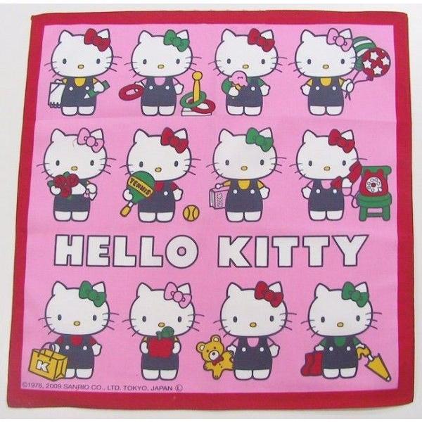ハローキティハンカチ レッドライン : 快適Goods - 通販 - Yahoo