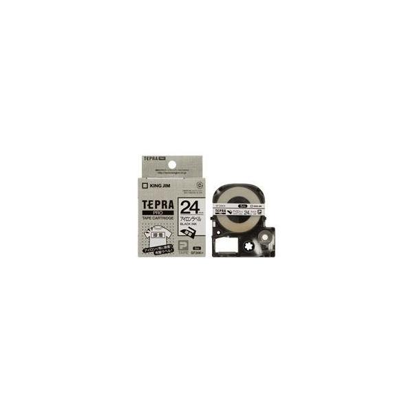 (業務用3セット)キングジム テプラ PROテープ/ラベルライター用テープ 〔アイロンラベル/幅：24mm〕 SF24K ホワイト(白)/新品