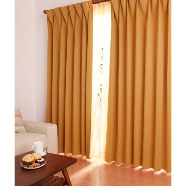 １級遮光 ドレープカーテン (幅100cm×高さ185cm)の２枚セット 色