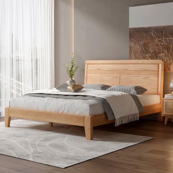 【D・幅160cm】ベッドフレーム すのこベッドおしゃれ 一人暮らし BROWN kaitekihome_hbzwg-634-bed