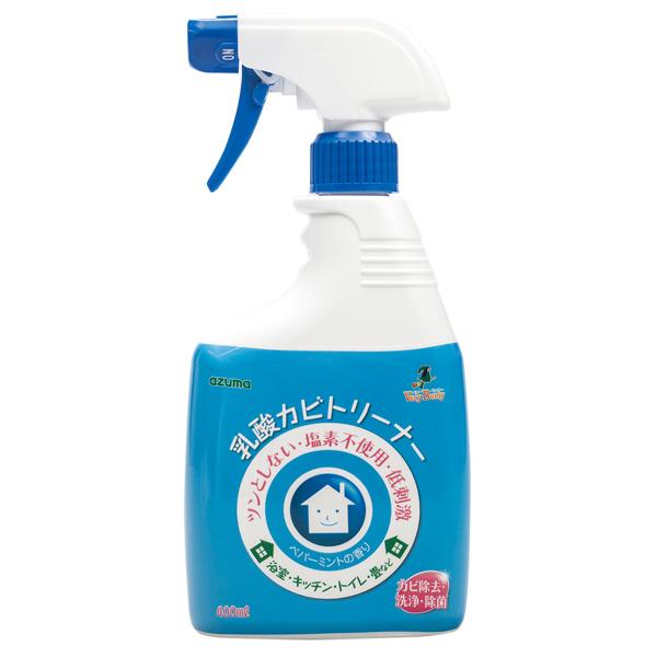 カビ取り剤 乳酸カビトリーナー洗浄効果プラス 400ml 塩素系不使用のカビ取り剤 アズマ工業 6512 お掃除のアズマ工業 直営ショップ 通販 Yahoo ショッピング