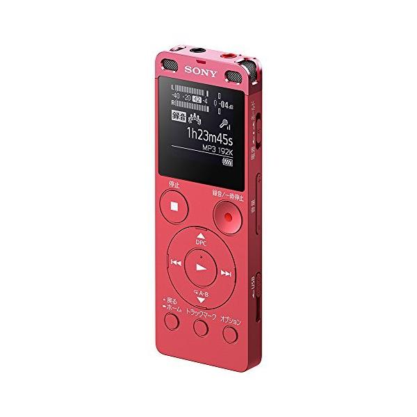 ソニー ICD-UX560F/P ステレオICレコーダー FMチューナー付 4GB ソニー ICD-UX560F/P ステレオICレコーダー FMチューナー付 4GB