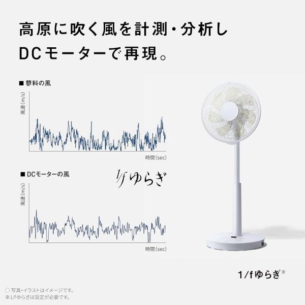 Panasonic リビング扇風機 F-C337B-W