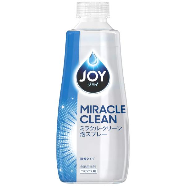 ジョイ ミラクルクリーン 泡スプレー【つけかえ用】 食器用洗剤 微香タイプ 300mL