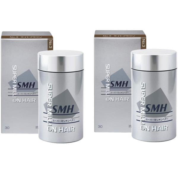<新品> 2個セット No.3 ライトブラウン スーパーミリオンヘアー 30g スーパーミリオンヘアー 2個 30g ルアン No.3 ライトブラウン 容量30g
