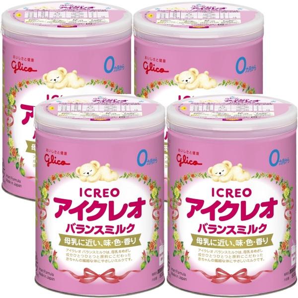 アイクレオのバランスミルク アイクレオ 粉ミルク 4個 800g バランス