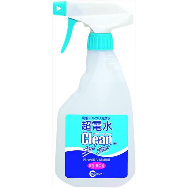 超電水クリーンシュシュ アルカリ電解水 マルチクリーナー 500ml商品紹介水から生まれたアルカリ超電水洗剤 驚異の洗浄・除菌力 クリーンシュ、シュ。水100%だから口の中に入っても大丈夫。強力。 除菌・洗浄。 しつこい油汚れ・・・でも洗剤...
