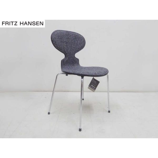 FRITZ HANSEN フリッツ ハンセン ブラック アリンコチェア アリンコチェア3101 / ラッカー ブラック / フロントパディング