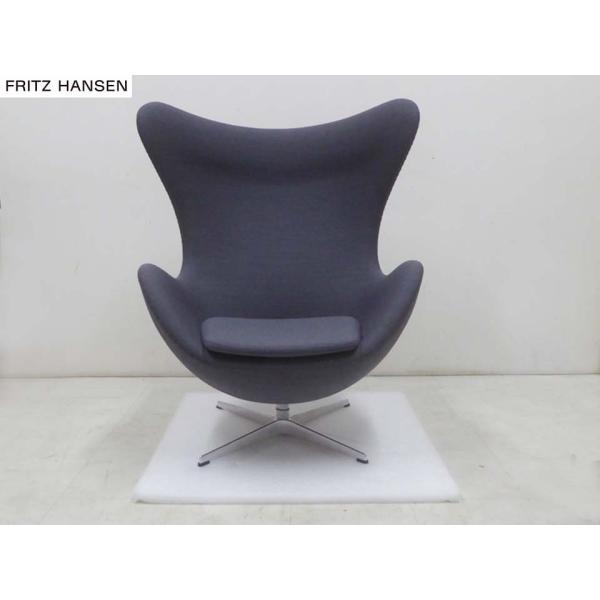 新品未使用品 正規品■リッツハンセン■定価116万円 エッグチェア グレー 新品未使用品 正規品□Fritz Hansen フリッツハンセン□定価116万円