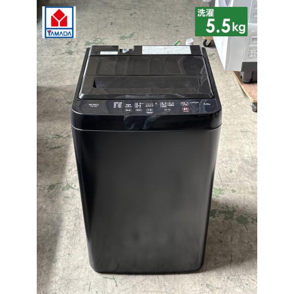 □ヤマダオリジナル□RORO YWMT-55LK 全自動洗濯機 5.5kg 2024年製 