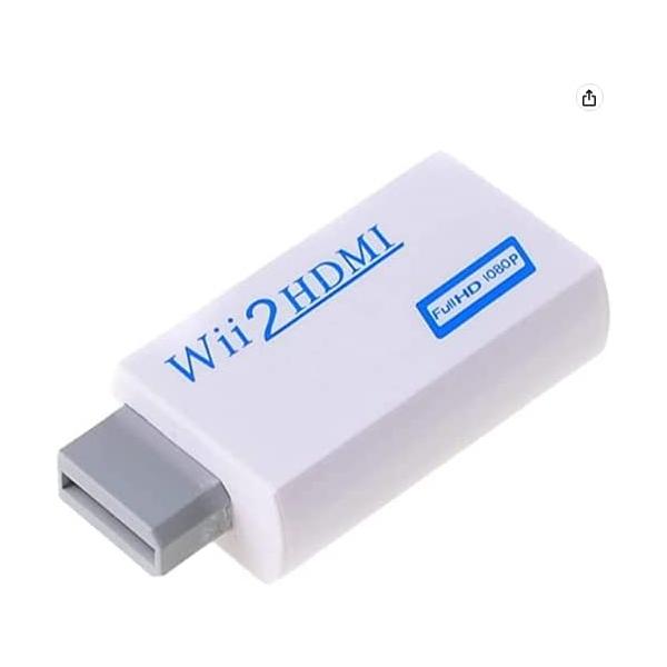 KanaaN Wii HDMIコンバーター、Wiiシグナルを720p、 1080pに変換