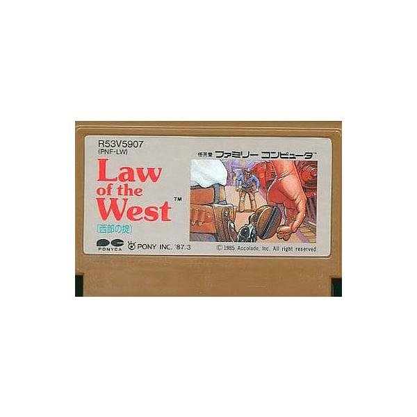 【送料無料】【中古】FC ファミコン Law of the West 西部の掟