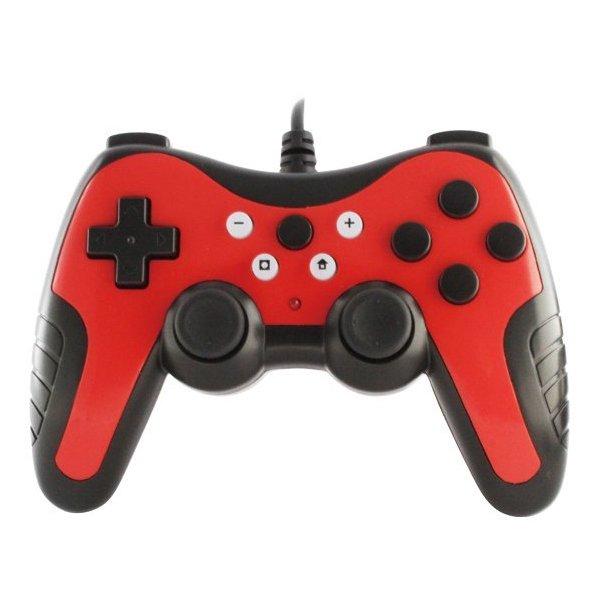 (未使用･未開封品)　Switch用 USBコントローラPro Lite (レッド) bt0tq1u 送料無料】【中古】Nintendo Switch Switch用 USBコントローラPro Lite