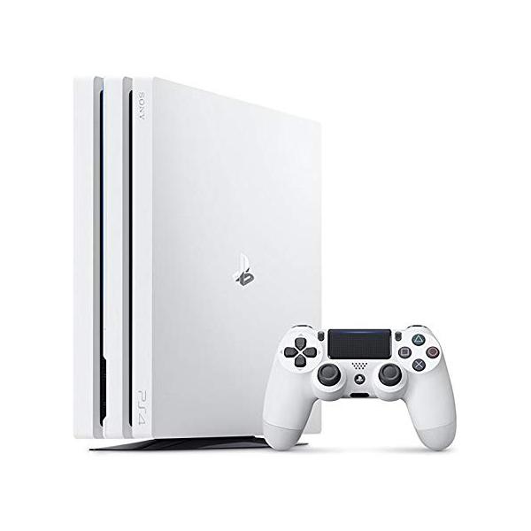 【送料無料】【中古】PS4 PlayStation 4 Pro グレイシャー・ホワイト 1TB (CUH-7000BB02)（箱説付き）