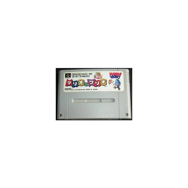 【送料無料】【中古】SFC スーパーファミコン マリオとワリオ マウス専用 (ソフトのみ)