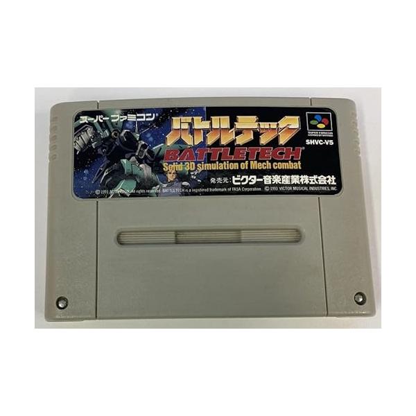 SFC バトルテック＊スーパーファミコンソフト
