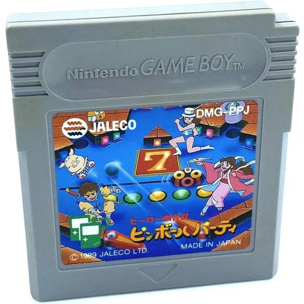 B★ヒーロー集合ピンボールパーティー★ゲームボーイソフト/内箱、外箱欠品