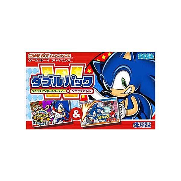 【送料無料】【中古】GBA ゲームボーイアドバンス ソニック ピンボール パーティ&amp;ソニック バトル ダブルパック