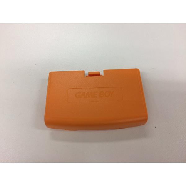 送料無料】【中古】GBA ゲームボーイアドバンス 電池カバー オレンジ