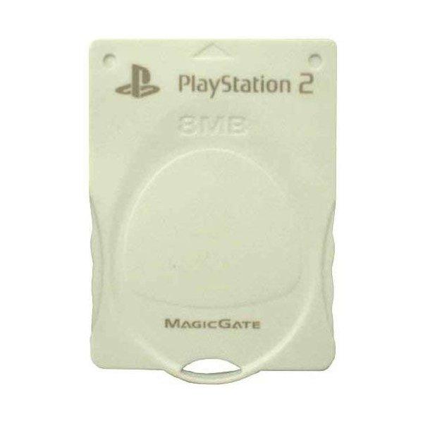 【送料無料】【中古】PS2 プレイステーション2 PlayStation2専用 MEMORY CARD フローラルホワイト メモリーカード MAGIC GATE