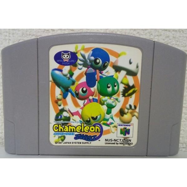 『中古即納』{表紙説明書なし}{N64} カメレオン・ツイスト 日本システム