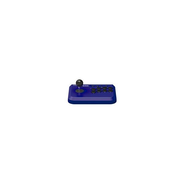 【送料無料】【中古】PS3 ホリ ファイティングスティック mini3 バイオレットブルー コントローラー ミニ3（箱説付き）