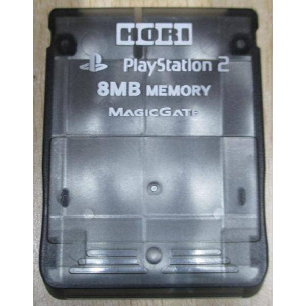 【送料無料】【中古】PS2 プレイステーション2 PlayStation2専用 キラキラメモリーカード8MB ブラック ホリ