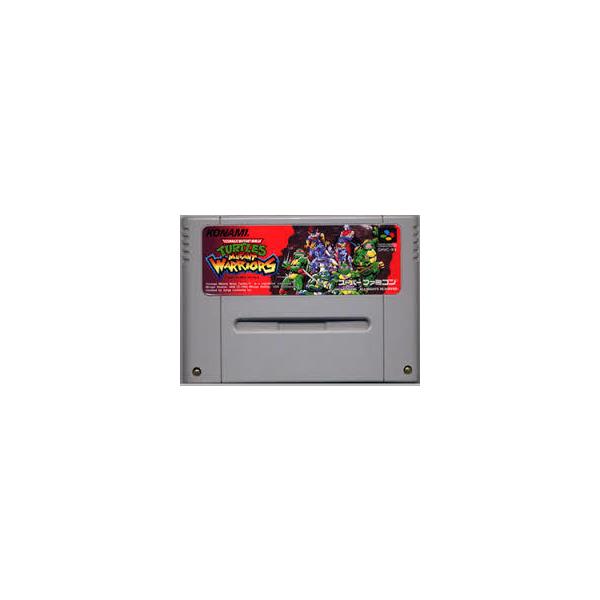 TMNTミュータントウォリアーズ/スーパーファミコン /中古/一部付属品欠品