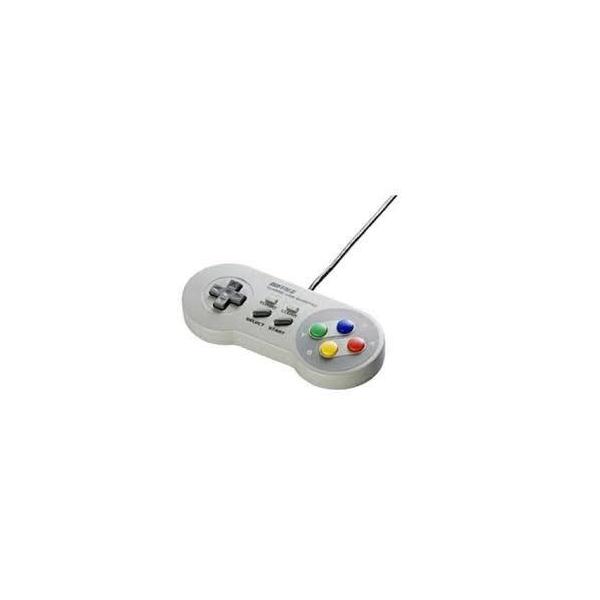 送料無料】【中古】PC PC BUFFALO バッファロー USBゲームパッド 8