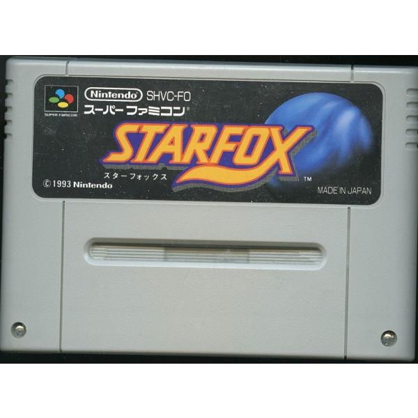 SFC スターフォックス＊スーパーファミコンソフト