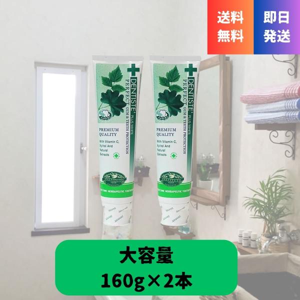 世界中で愛用されている「恋するハミガキ」デンティスの、たっぷり使える160g大容量サイズです。寝る前に使用することで、翌朝の気になるお口のネバつきや口臭をしっかりケアします。9種類の天然植物エキスが口内環境を整え、バクテリアの繁殖を抑制。爽...