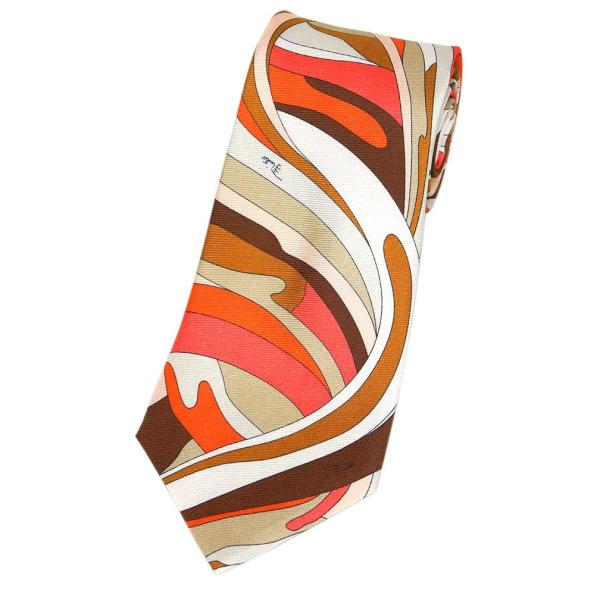 エミリオ プッチ Emilio Pucci メンズ ネクタイ プリント デザイン シルク100 コーラルレッド ブラウン ピンクベージュ Buyee Buyee 日本の通販商品 オークションの代理入札 代理購入