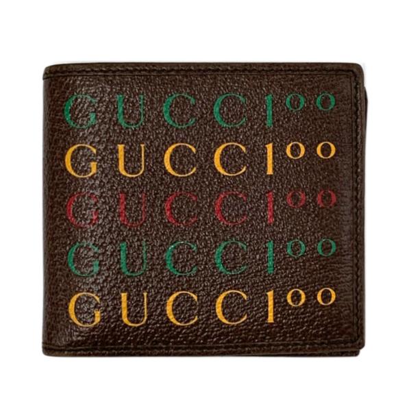 中古 グッチ 財布 676239 GUCCI 二つ折り財布 GUCC100 プリントレザー ブラウンxマルチカラー :T-YJ05363:買付道-JJブランド専科- 通販 中古 極美品 ルイヴィトン 財布 M60895 LOUIS VUITTON ヴィトン LV モノグラム ポルトフォイユ・ミュルティプル ブラウン T-YJL05876